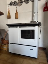 stufa cucina economica a legna De Longhi