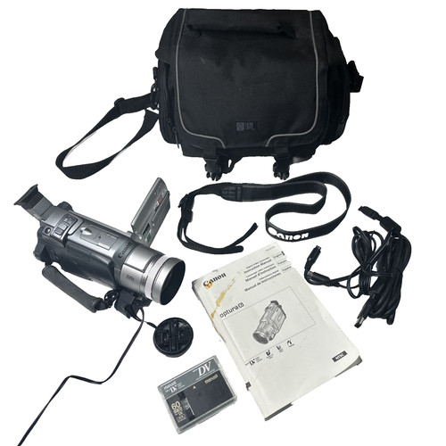 Pacchetto videocamera canon - videocamera,