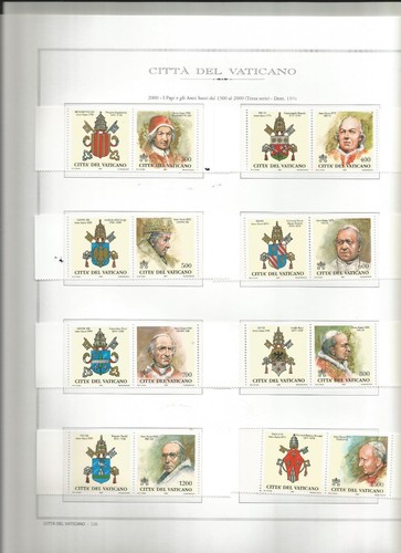 Vaticano 2000 2008 collezione - vaticano,