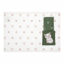 Thun Tovaglietta con tasca e tovagliolo Inverno Incantato AB023