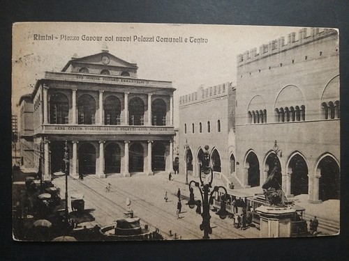 Rimini piazza cavour coi - cavour,