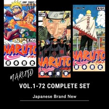 Naruto Manga Vol.1-72 Set