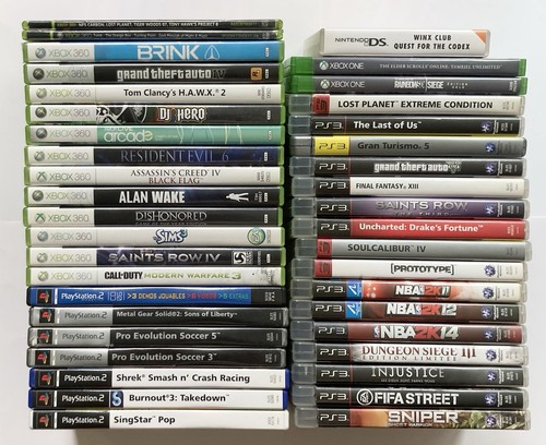 Lot jeux vidéo sony - jeux, ps2