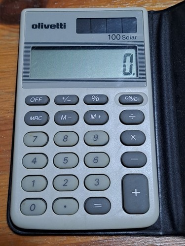 Calcolatrice vintage olivetti - calcolatrice,
