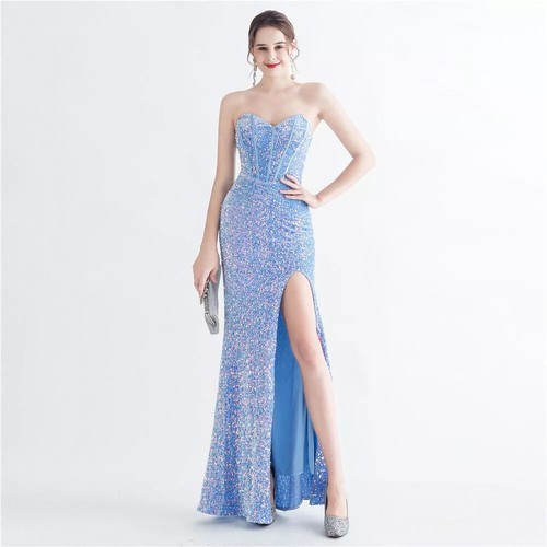 Vestito abito elegante - elegante, lungo
