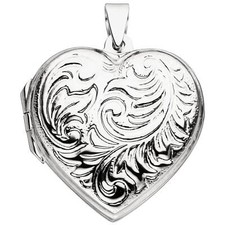 Ciondolo Medaglione Per 2 Foto