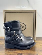 Ash Biker Donna Pelle Nero