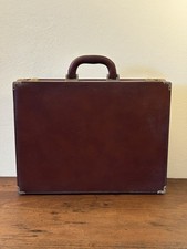 Valigetta Vintage in Pelle Marrone