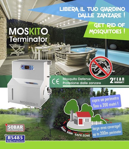 Kit nebulizzazione antizanzare - nebulizzazione,