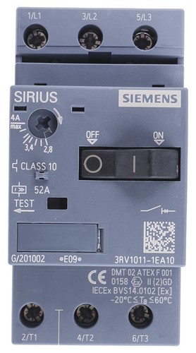 Siemens sirius 3rv1011 1ea10 - siemens,