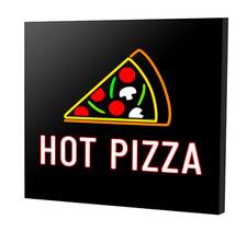 Pro-Lite *NUOVO* Insegna PIZZA CALDA LED LUMINOSA