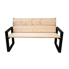 Panchina Giardino Panchina Mobili da Giardino 2-Sitzer Legno Oliato 120 CM