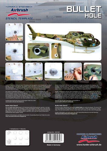 Tencil aerografo harder - tencil, &