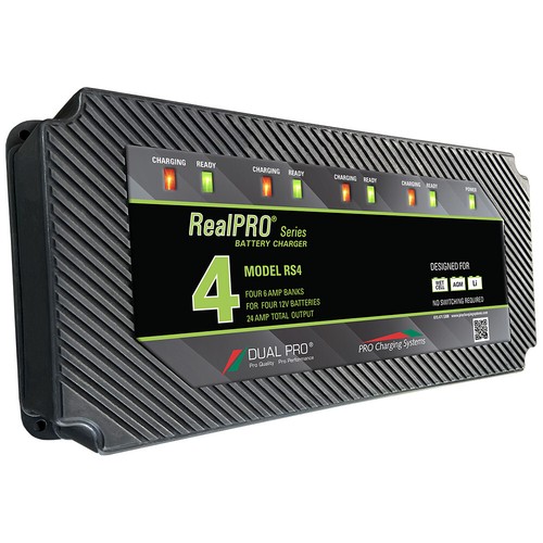 Caricabatteria dual pro rs4 - dual,