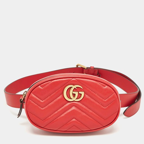 Borsa gucci rossa - gucci, pelle