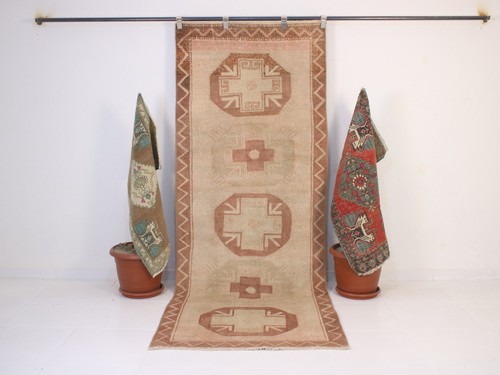 Tappeto runner turco - , vintage