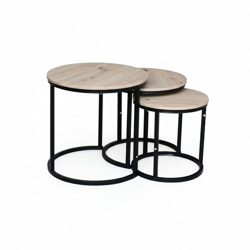 Set tavolini caffè - set, tondi