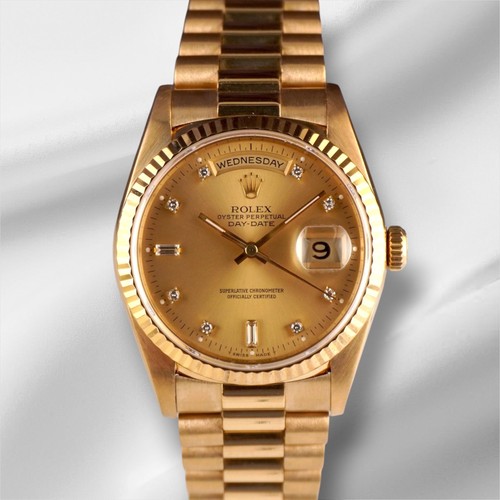 Rolex day date 36mm 18k - rolex, yg
