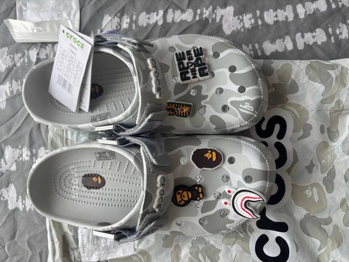 Zoccolo bape crocs classic - zoccolo,