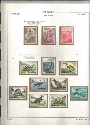 San marino 1965 collezione - san,