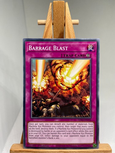 Barrage blast 1st - barrage,