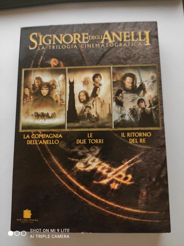 Dvd signore degli anelli - anelli, la