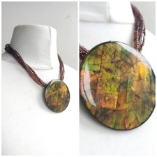 Collana multifilo con perline