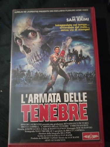 Armata delle tenebre vhs - delle,
