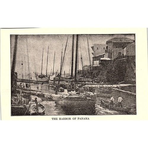 Stampa porto panama 1910 - il, di