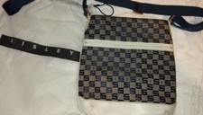 Borsa tracolla Bianca/Blu Sisley