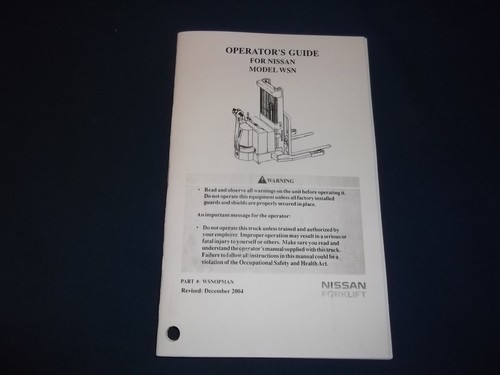 Manuale operazione e - manuale, di