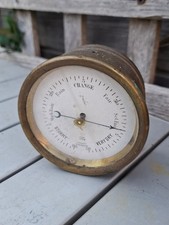vintage brass desktop aneriod