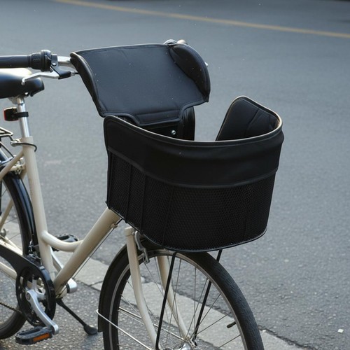 Cestino anteriore bici cane - cestino,