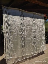 Coppia Tende Bianco Perla Per Camera O Salone Cm. 150*2 X 300 H