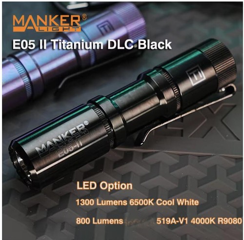 Manker light e05 torcia - manker,