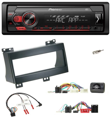 Pioneer dab 1din mp3 volante - pioneer,