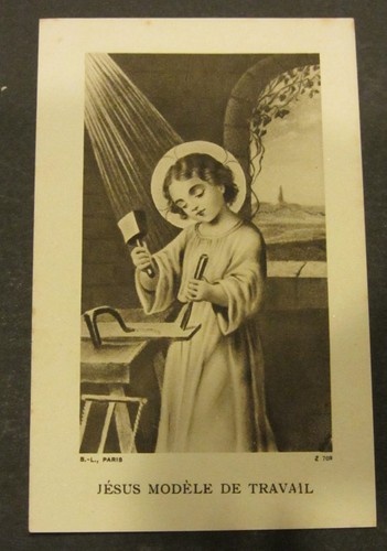 Canivet santino holy card - canivet,