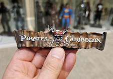 Espositore targhetta 1/6 Hot Toys DX06 Pirati dei Caraibi Jack Sparrow