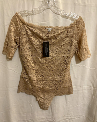 Body donna guess beige nudo - donna,
