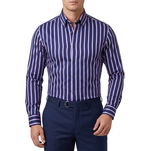 Camicia ingram blu uomo - ingram, con