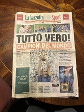 Copertina GAZZETTA DELLO SPORT
