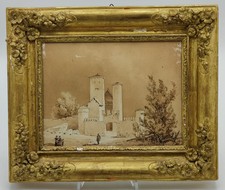 Antico Dipinto Dell' '800 -