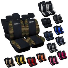 COPRISEDILI AUTO COMPATIBILI CON CORSA MADE IN ITALY SET COMPLETO VARI COLORI