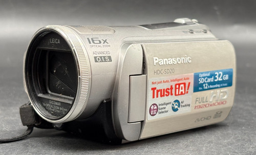 Panasonic hdc sd20 videocamera - panasonic,
