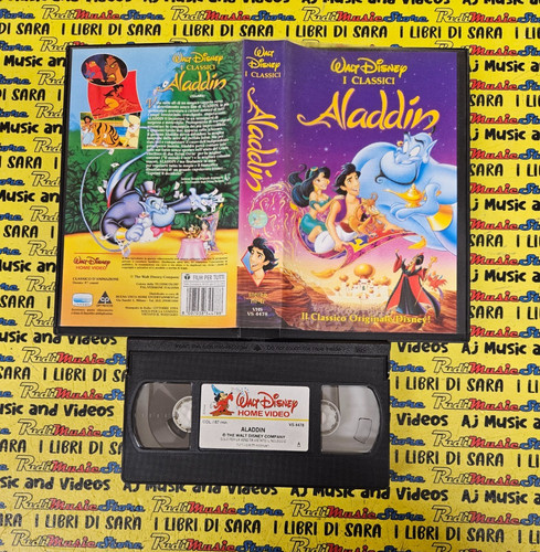 Vhs film aladdin - vhs,