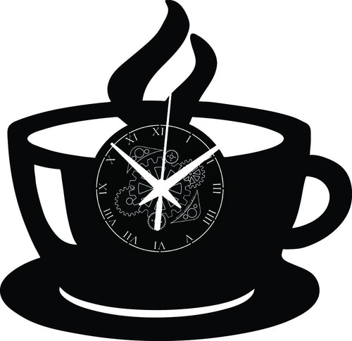 Tazza caffè orologio - ➤,
