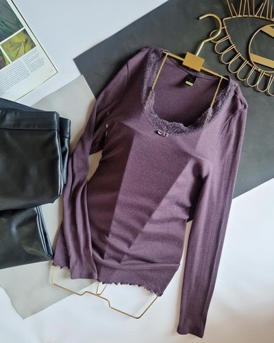 Camicia donna calida viola - camicia,