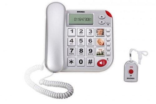 Brondi telefono filo senior - brondi,