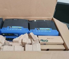 STOCK 13 pz. LINKSYS WRT54GL CON DD-WRT NO CONFEZIONE NO ALIMENTATORI - A14