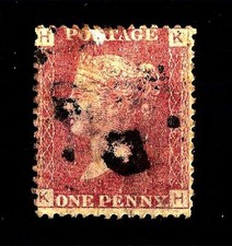 GREAT BRITAIN - GRAN BRETAGNA - 1858-1864 - Regina Vittoria. 1854-55 1 p. rosso